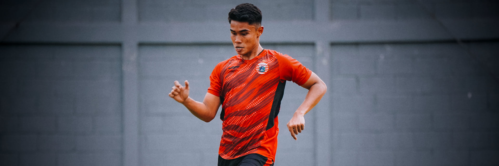 Persija Jersey Training 2024 Hunter Stripes